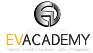 Лого EV Academy Языковая школа Филиппины EV Academy