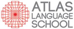 Лого Atlas Language School Школа Атлас