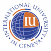 Лого IUG Geneva International University Geneva Университет IUG Geneva