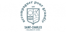 Лого Saint-Charles Collège et Lycée Лицей, колледж Сент-Шарли Швейцария