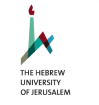 Лого Universita ha-Ivrit bi-Yerushalayim (HUJI) Еврейский университет в Иерусалиме