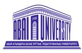 Лого Kazakh National Pedagogical University Abay Абай атындағы Қазақ ұлттық педагогикалық университеті (сокращённо KazNPU)