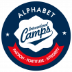 Лого Alphabet International Camps Умбрия Детский языковой лагерь Alphabet
