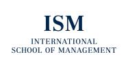 Лого International School of Management (ISM) Campus Frankfurt