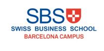 Лого SBS Swiss Business School Barcelona, Швейцарская бизнес-школа в Барселоне