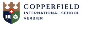 Лого Copperfield International School Verbier, Международная школа Copperfield