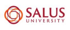 Лого Salus University, Университет Салюс