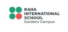 Лого Raha International School, Campus Gardens — Частная школа Raha, кампус Gardens