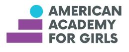 Лого American Academy for Girls, Частная школа American Academy for Girls в Дубае