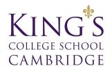 Лого Частная школа King's College School Cambridge