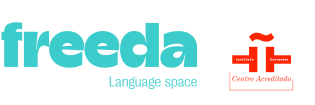 Лого Freeda Language Space, ФриДа Языковая школа Барселона