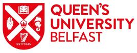 Лого Language School Queen’s University Belfast, Языковая школа Королевского университета Белфаста
