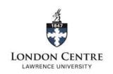 Лого Lawrence University London Centre, Университет Лоуренса в Лондоне