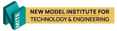 Лого New Model Institute for Technology and Engineering, Институт технологий и инжиниринга