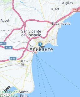 Испания на карте