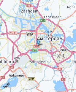 Нидерланды на карте