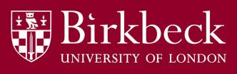Лого Birkbeck University of London Биркбек Лондонский университет