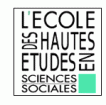 Лого École des Hautes Études en Sciences Sociales (EHESS) Высшая школа социальных наук