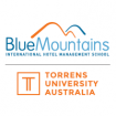 Лого Blue Mountains International Hotel Management School Australia — Международная школа отельного менеджмента Блю Маунтинз Австралия