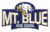 Лого Mt.Blue High School (школа Мт Блу Хай Скул)