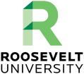 Лого Roosevelt University Chicago, Университет Рузвельта в Чикаго