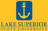 Лого Lake Superior State University, Государственный университет Lake Superior