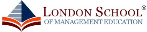 Лого London School of Management Education, Высшая лондонская школа менеджмента