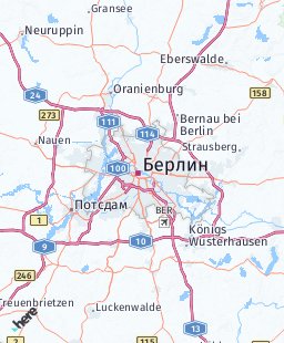 Германия на карте