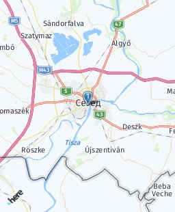 Венгрия  на карте