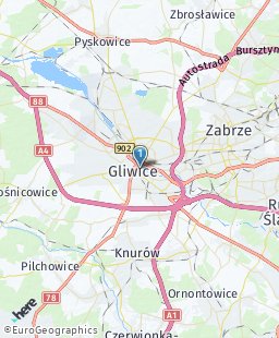 Польша на карте