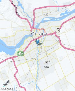 Канада на карте