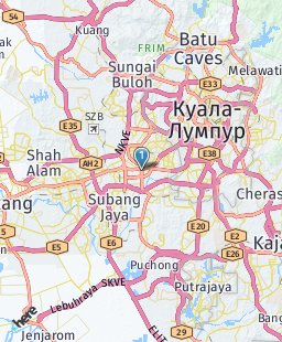 Малайзия на карте